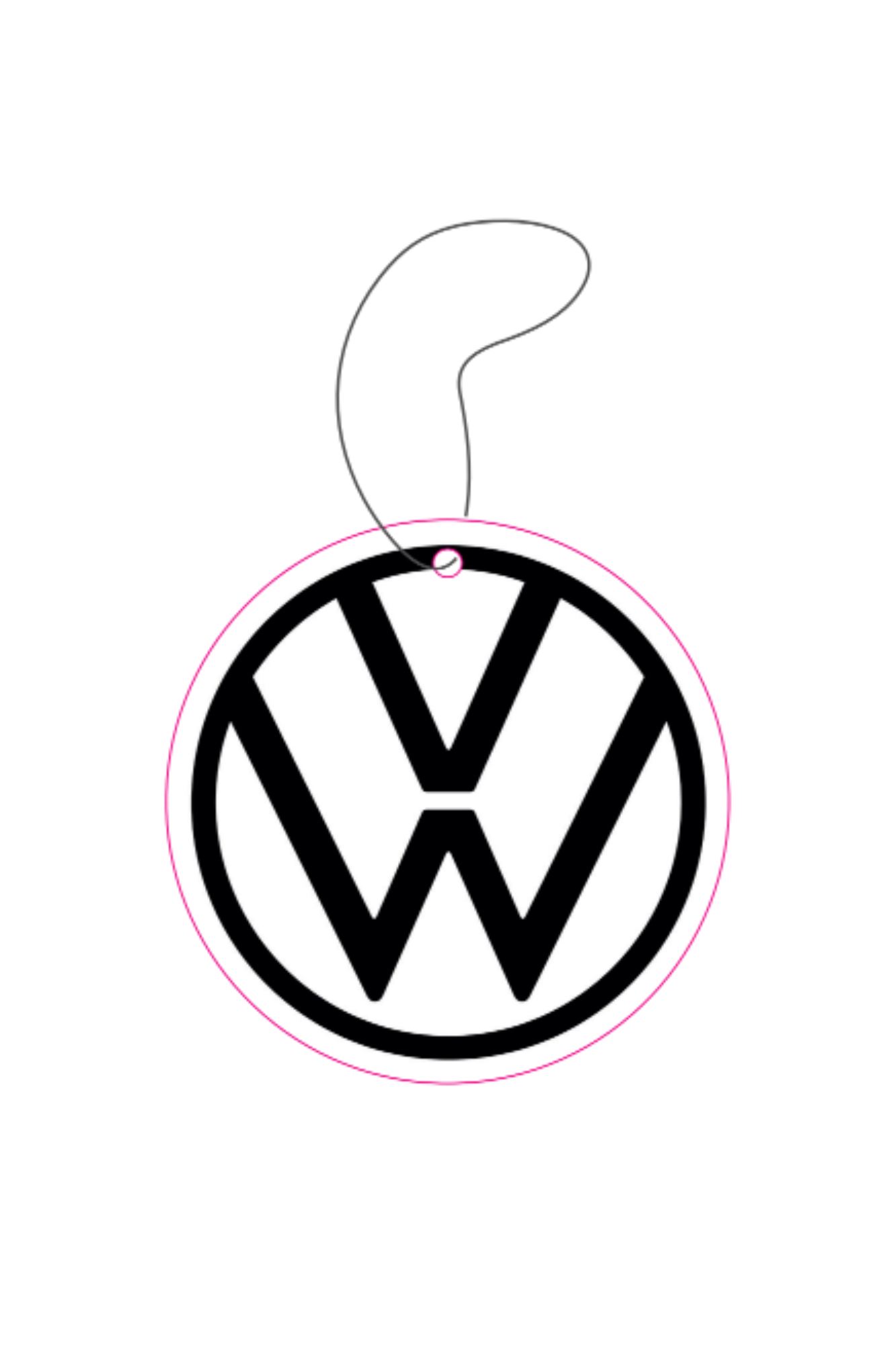 5-pack Volkswagen luftfräschare/bildoft
