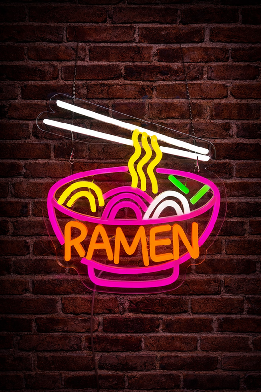 LED Ramen Neon Sign ( 30 cm x 27,5 cm )