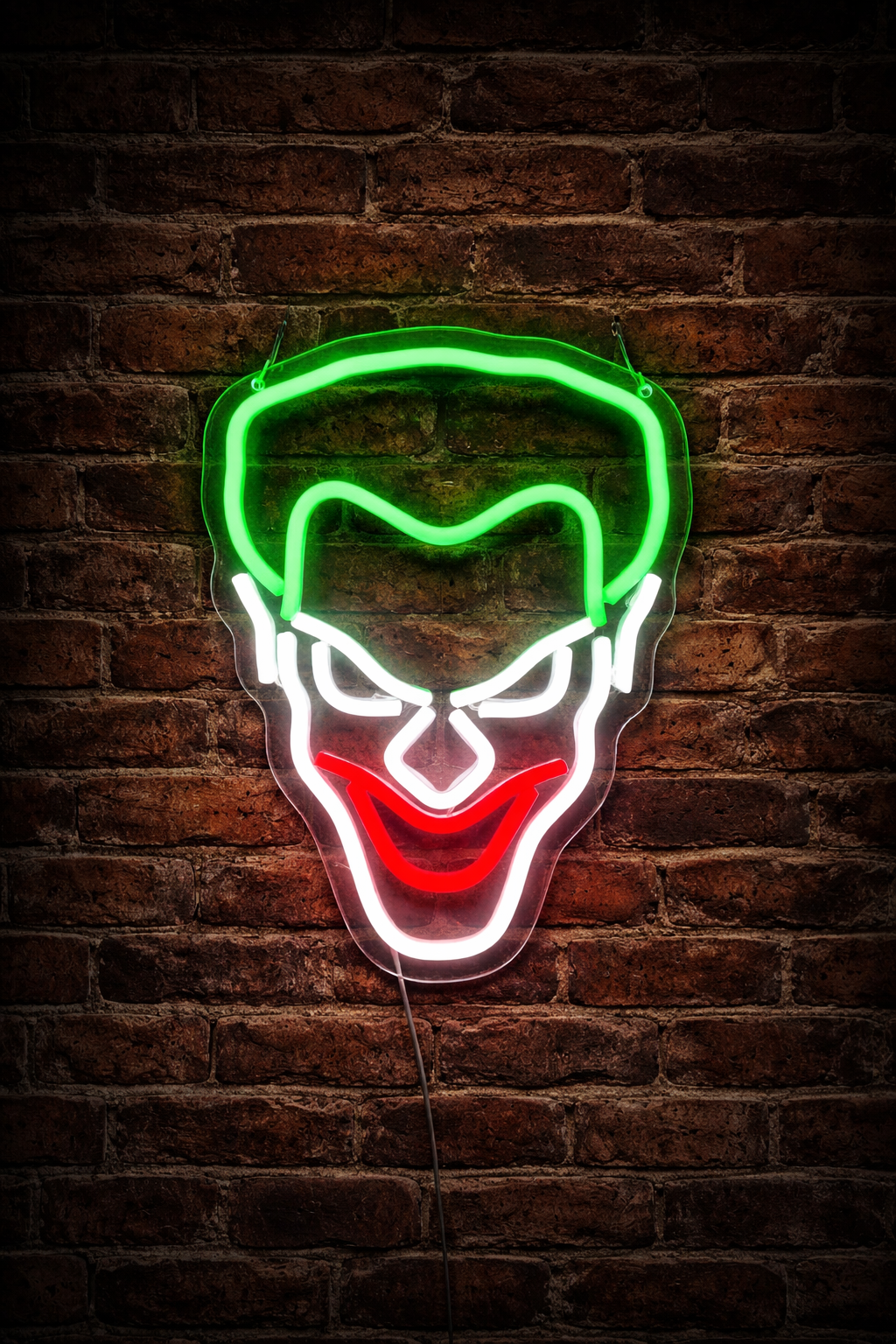 LED Joker Neon Sign - Hom ( 31 cm x 22.8 )