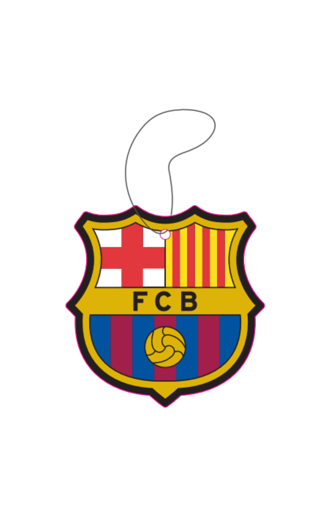 5-pack Barcelona luftfräschare/bildoft